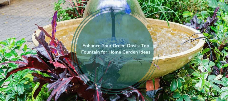 fountain for home garden