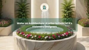 Water as Architecture A Letter to Delhi NCR's Visionary Designers